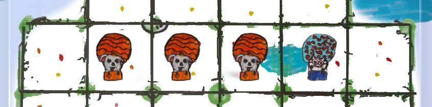 3 Dogs vs 1 Cat - All Dogs Move